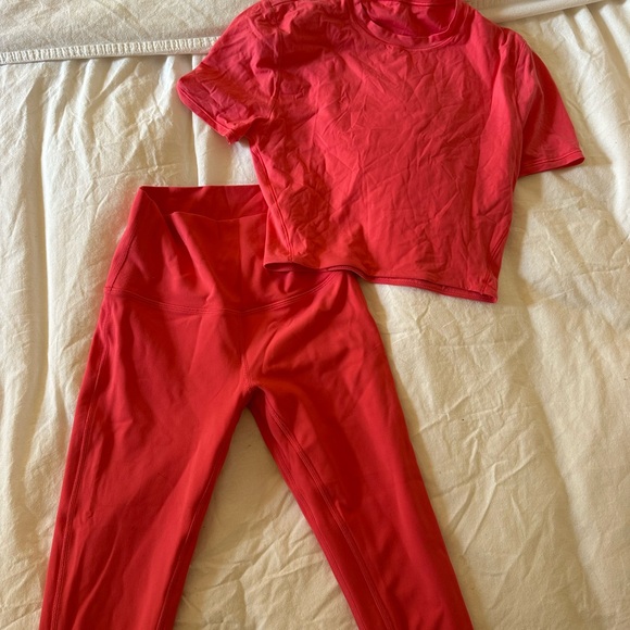 Pink Lululemon Matching Set - Picture 2 of 4